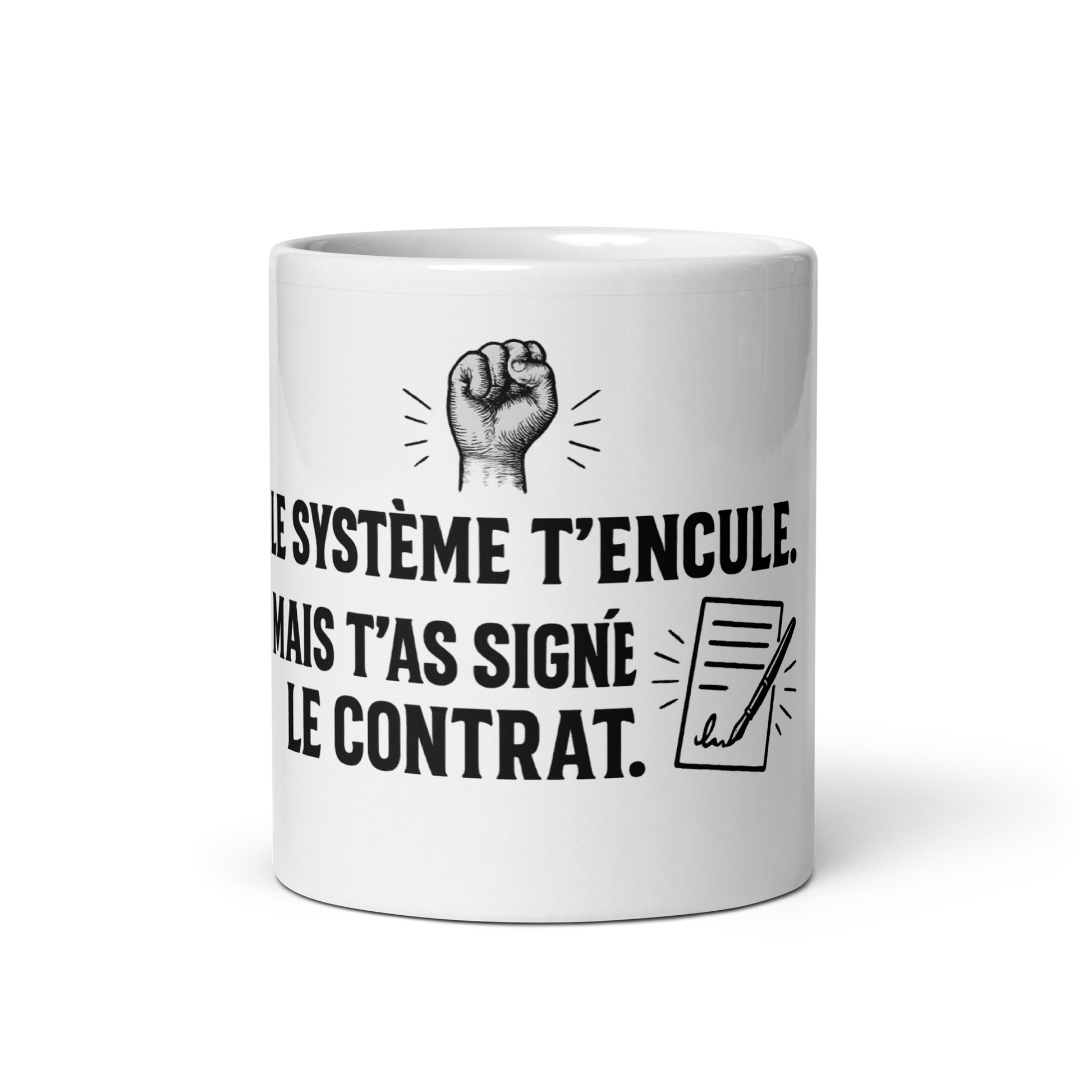 Un mug fait pour ceux qui n’acceptent plus les règles imposées. Qui préparent le réveil. Qui, ce 10 septembre, seront dans la rue ou dans l’ombre… mais jamais à genoux.