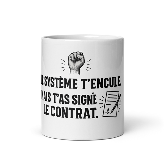 Un mug fait pour ceux qui n’acceptent plus les règles imposées. Qui préparent le réveil. Qui, ce 10 septembre, seront dans la rue ou dans l’ombre… mais jamais à genoux.