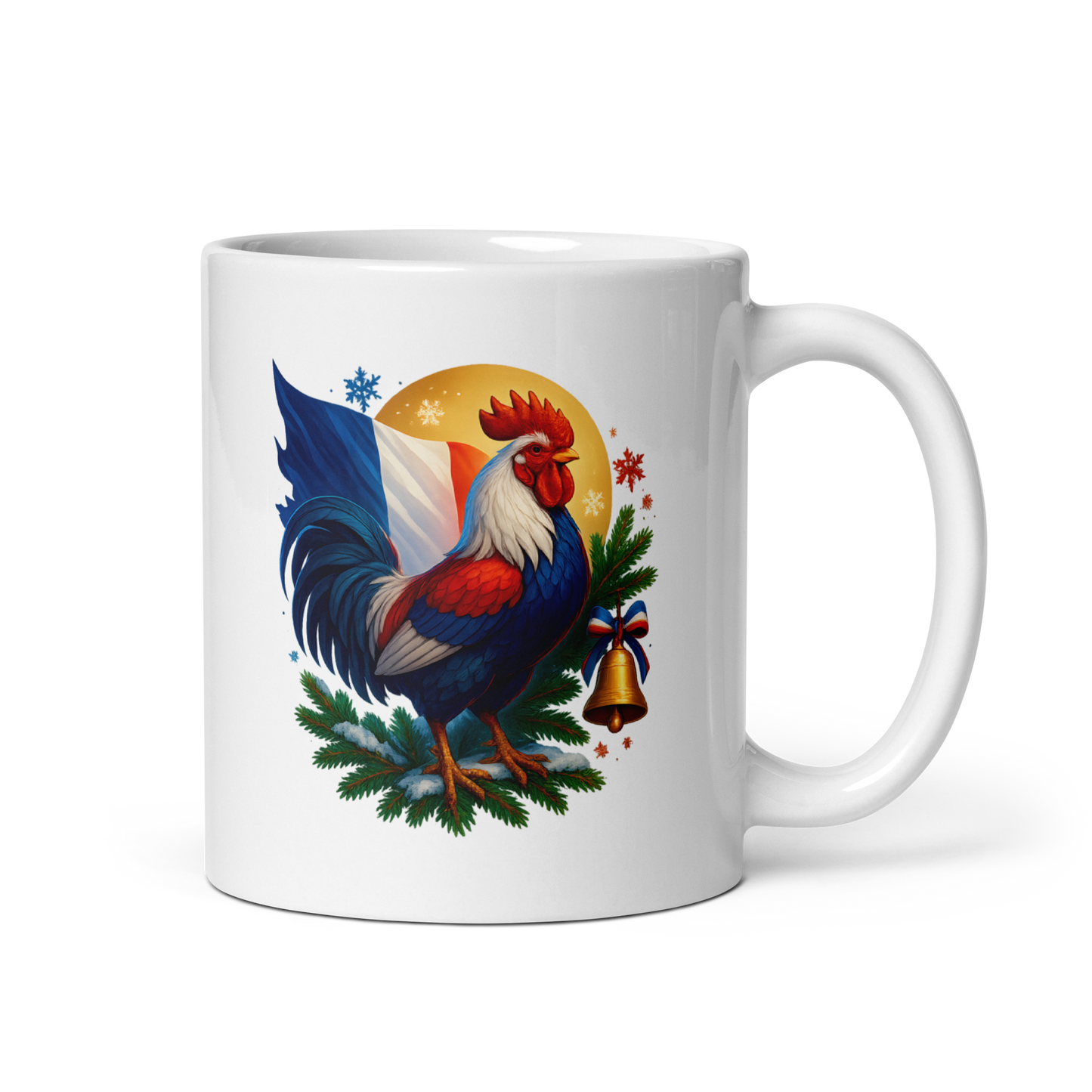 Mug - Coq de Noël