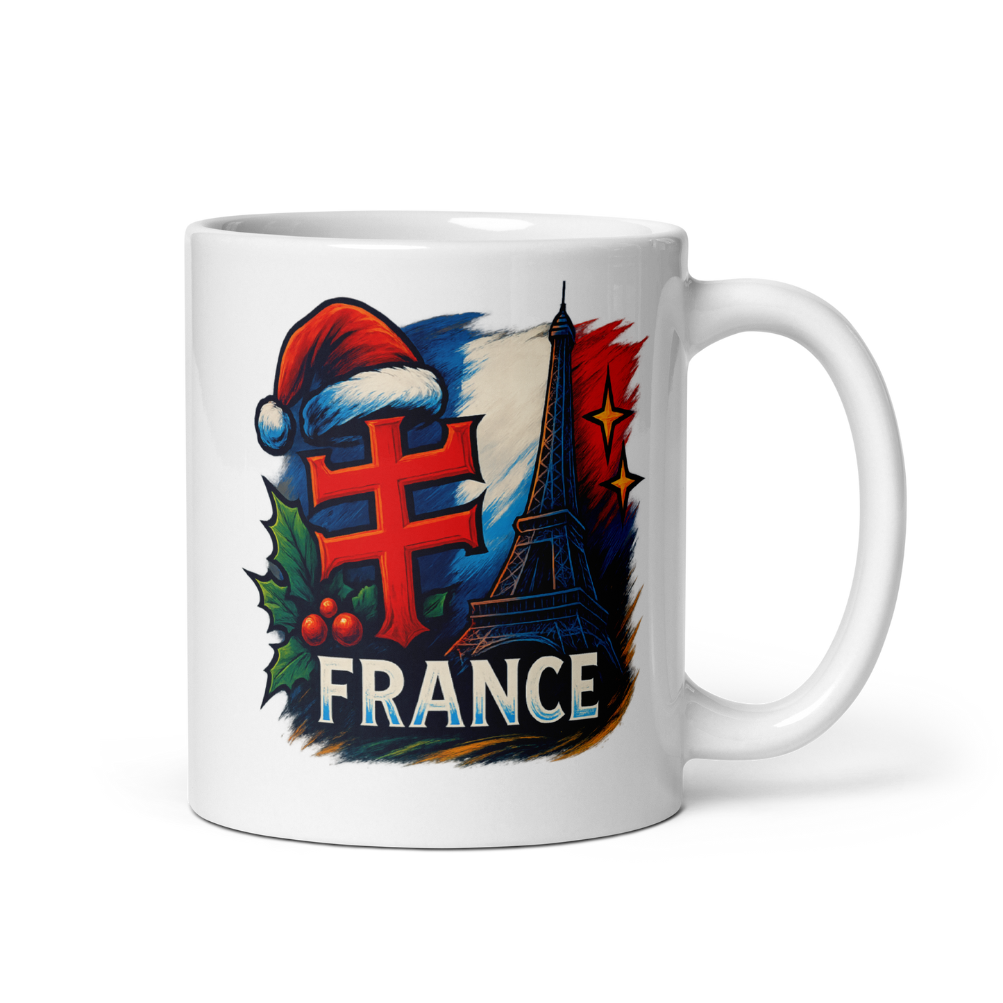 Mug de Noël - Croix de Lorraine