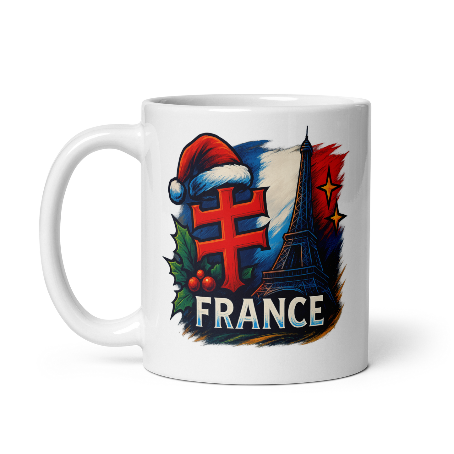 Mug de Noël - Croix de Lorraine