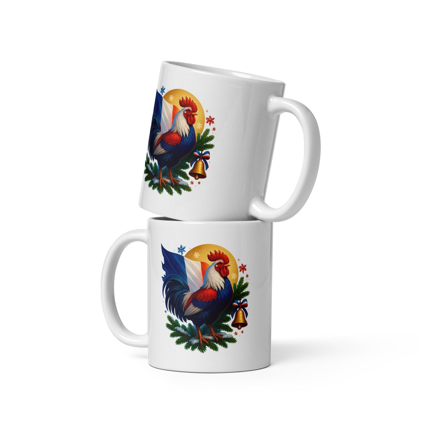 Mug - Coq de Noël
