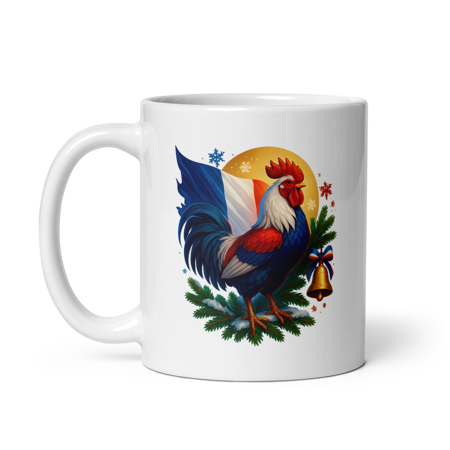 Mug - Coq de Noël