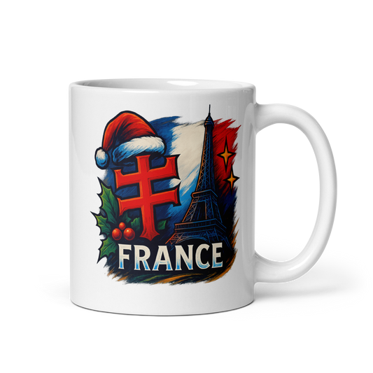 Mug de Noël - Croix de Lorraine